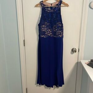 NW Women women’s blue sparkle dress size 14W